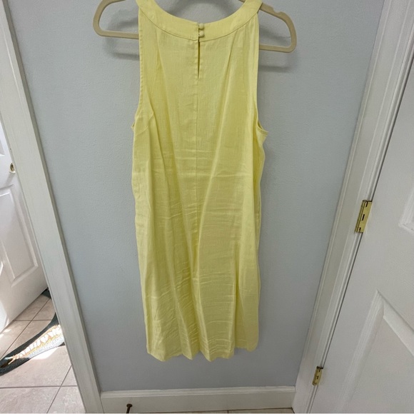 J Jill. Linen dress size M Not lined side pockets - Picture 9 of 13